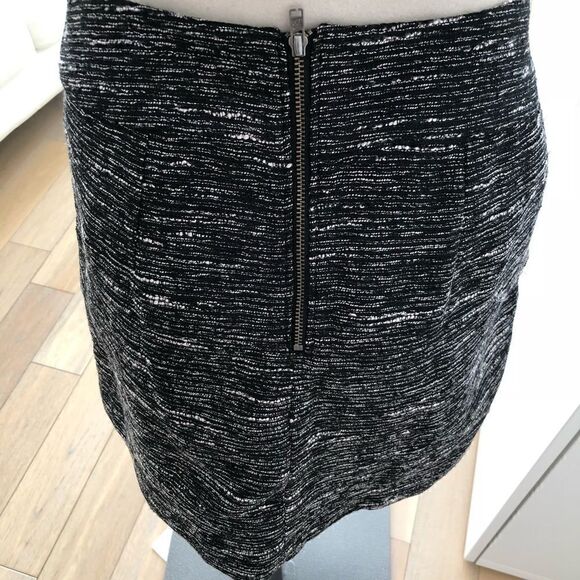 Loft Textured Lined A-line Skirt - Picture 7 of 8